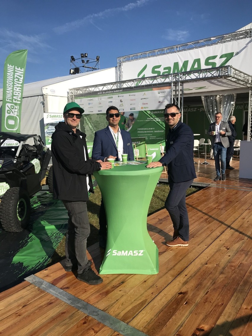 Agro Show w Bednarach. Podczas wystawy SaMASZ podsumował dwa ubiegłe sezony sprzedażowe na rynkach zagranicznych [ZDJĘCIA]