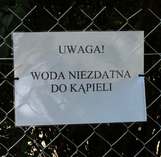 Plażę "dziką" zamknięto w miniony piątek.