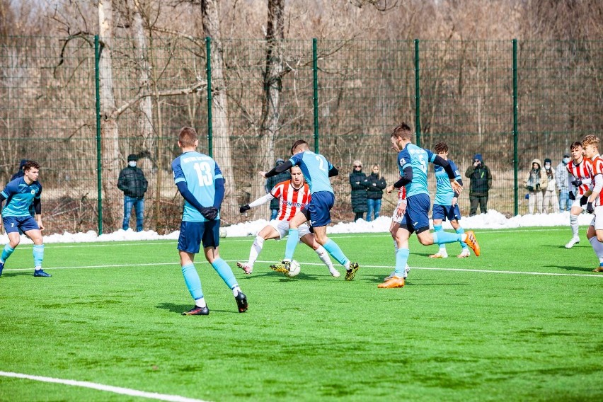 Mecz centralnej Ligi Juniorów U-18 Hutnik Kraków - Cracovia