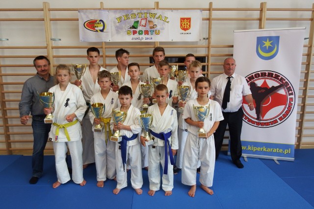 Ekipa Tarnobrzeskiego Klubu Kyokushin Karate okazała się najlepsza w Jaśle