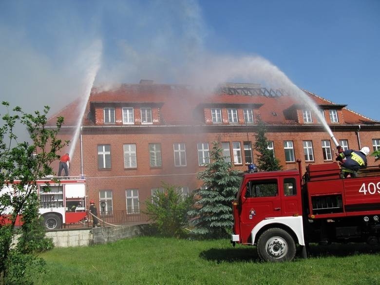 W maju 2011 r. doszło do pożaru szpitala w Miastku. Spłonął...