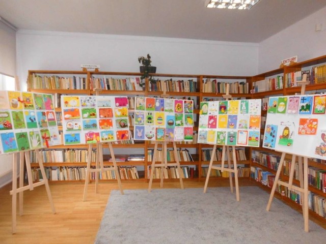 Wszystkie prace zebrano w Gminnej Bibliotece w Mirowie.