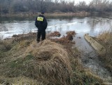 Poznań: Wyciek nieznanej substancji do Warty. Strażacy położyli zapory na rzece. Pobrano próbki do badań