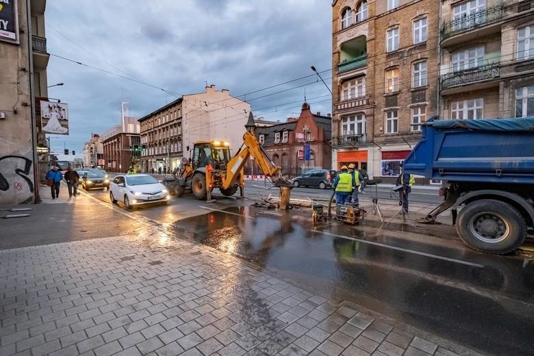 Od 17 czerwca na ulicy Głogowskiej trwają prace...