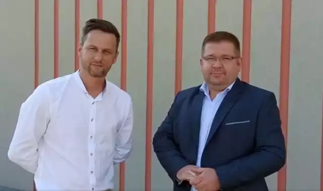 Dyrektor Centrum Kultury i Turystyki w Iłży Emil Karpiński (z lewej) oraz burmistrz Iłży Przemysław Burek, nadal nie mogą dojść do porozumienia w sprawie powrotu dyrektora na stanowisko.