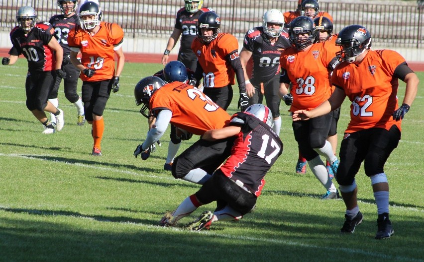 PLFA2: Kraków Tigers - Zagłębie Steelers [ZDJĘCIA]