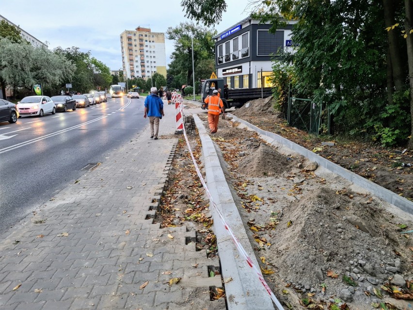 Budowa drogi rowerowej na ul. Marcelińskiej wpisuje się w...