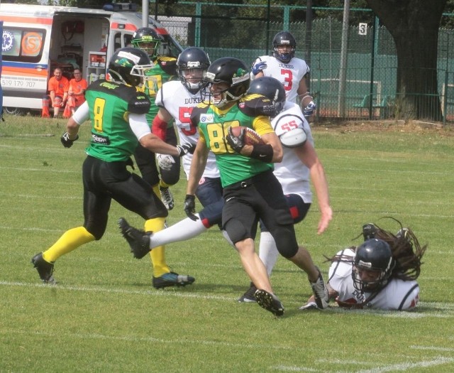 W poprzedniej kolejce Greenducks wygrali na wyjeździe z Warsaw Eagles B 40:0.