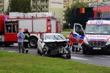 Kolejny wypadek na Rąbinie w Inowrocławiu [zdjęcia, wideo]