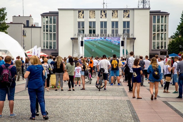 Białostocka strefa kibica podczas Euro 2018