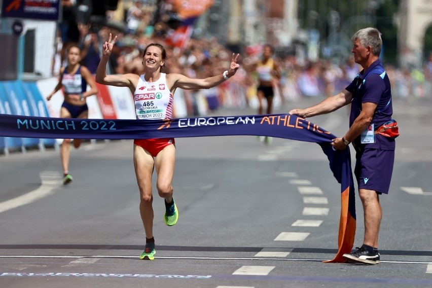 Aleksandra Lisowska została pierwszą polską medalistką lekkoatletycznych ME 2022