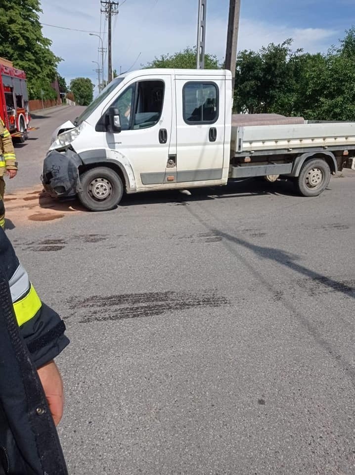 Michałowo. Wypadek na skrzyżowaniu ulic Młynowej i Leśnej....