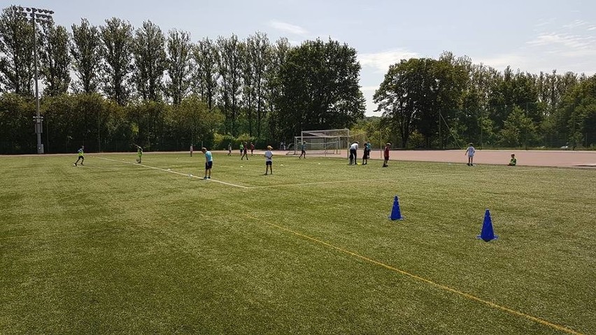 Zajęcia sportowe na Stadionie Śląskim