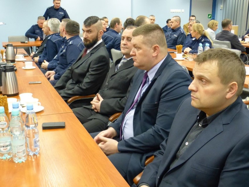 Staszowscy policjanci podsumowali miniony rok pracy