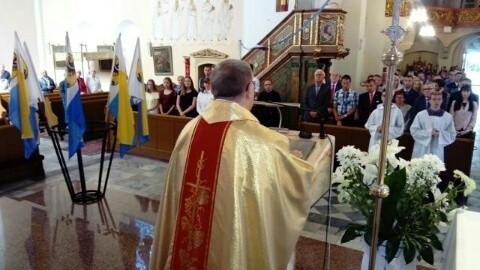 Msza św. w intencji mieszkańców Nowej Soli odprawiona została w kościele pw. św. Michała. Uczestniczył m.in. prezydent Wadim Tyszkiewicz