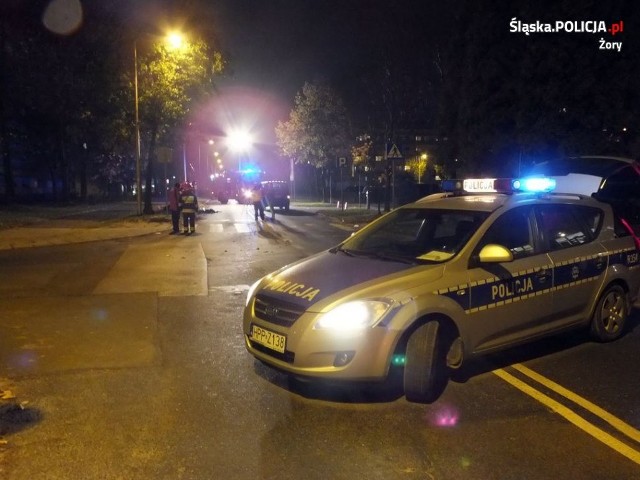 Nie żyje 77-latek potrącony na przejściu dla pieszych w Żorach