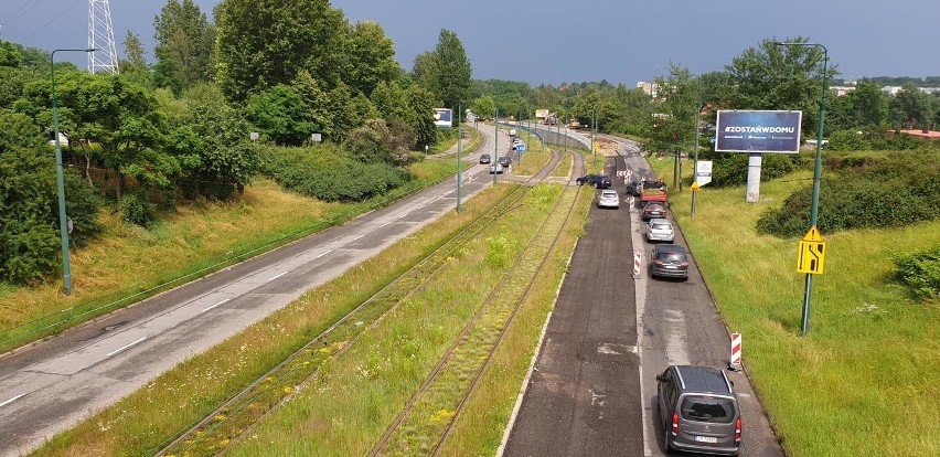 Remont tunelu tramwajowego na ulicy 3 Maja w Sosnowcu...