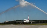 Pierwszy czarter z bydgoskiego lotniska - turyści szczęśliwi z wakacji