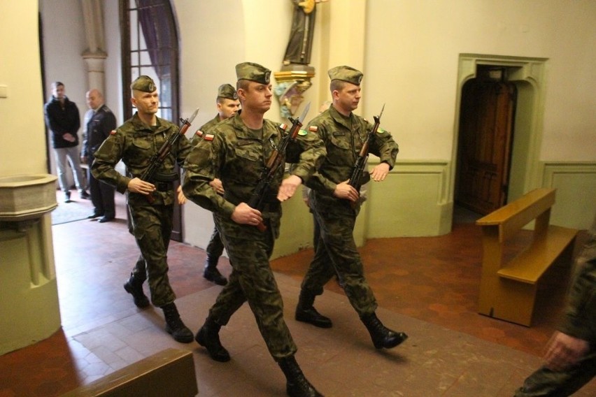 Pogrzeb majora Czesława Blicharskiego w Zabrzu [ZDJĘCIA]