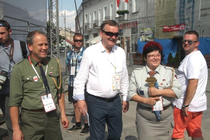 Uczestnicy Festiwalu Harcerskiego odebrali klucze