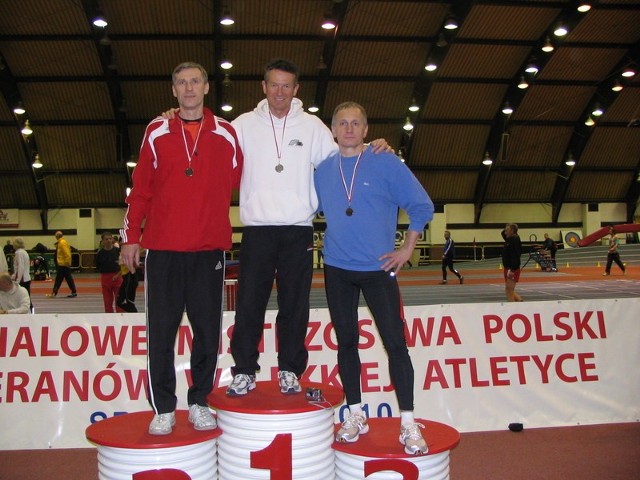 Andrzej Rupala stanął na najwyższym stopniu podium podczas Halowych Mistrzostw Polski Weteranów w lekkoatletyce.