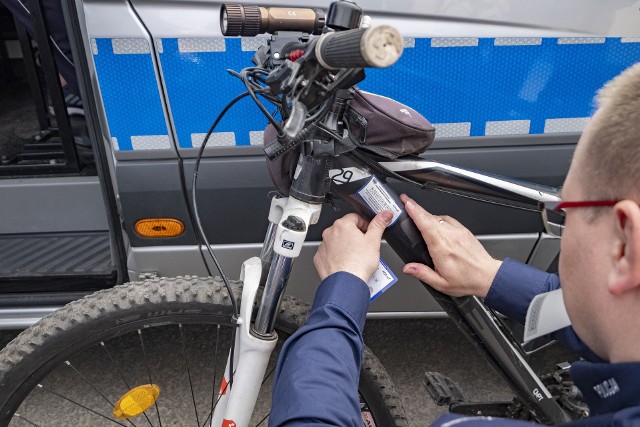 Akcję znakowania rowerów zaplanowano m.in. w Toruniu, Chełmży i Dobrzejewicach