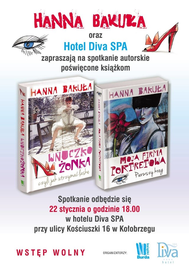 Spotkanie z Hanną Bakułą w Hotelu Diva Spa.