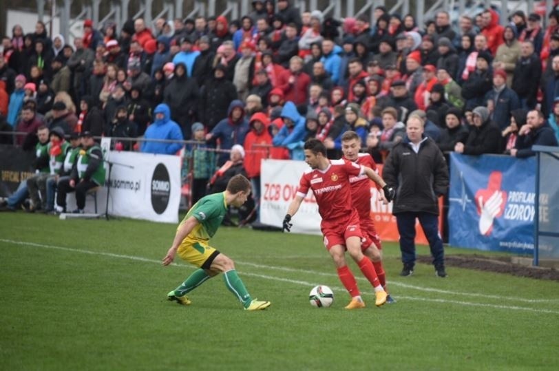 WIDZEW Łódź OMEGA Kleszczów. Po ciężkich bojach Widzew zwycięża!