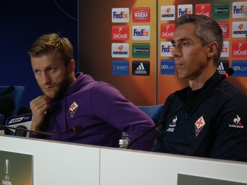 04.11.2015. Jakub Błaszczykowski i trener Paulo Sousa na...