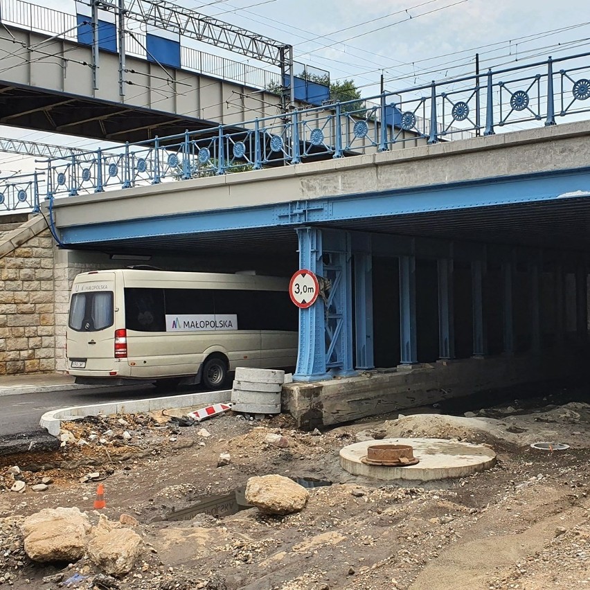 Kraków. Niespodzianki podczas remontu wiaduktu nad Prądnicką wydłużą prace o kilka tygodni