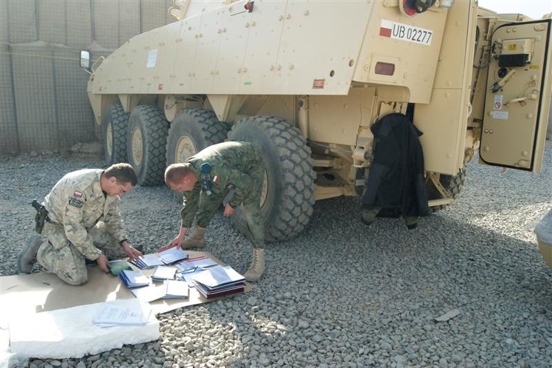 Logistycy w Afganistanie