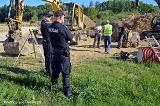 Tragedia w Tychach na budowie: zginął mężczyzna przygnieciony łyżką koparki