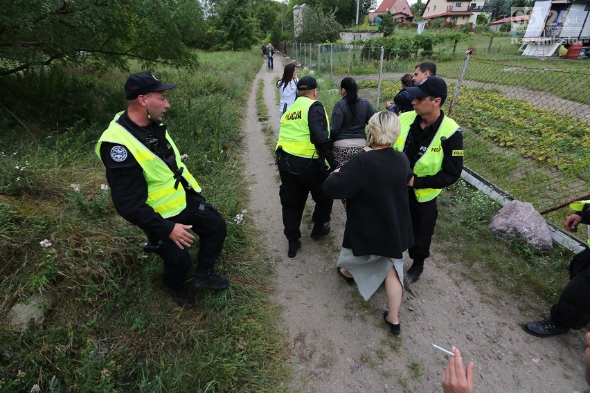 Dzisiaj odbyła się wizja lokalna na miejscu zastrzelenia...