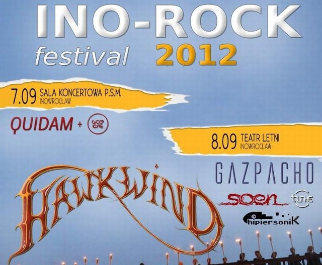 Gwiazdą Ino-Rock 2012 w Inowrocławiu jest grupa Hawkwind