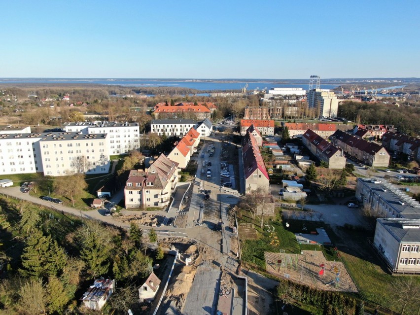 Przebudowa ulicy Hożej w Szczecinie. Jak idą prace? Zobacz zdjęcia