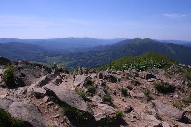 Nz. bieszczadzkie połoniny