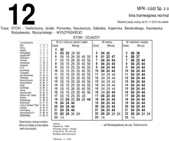 Nowe rozkłady jazdy MPK. Zmiany na liniach Z2, 8, 12, 14, 15, 15A