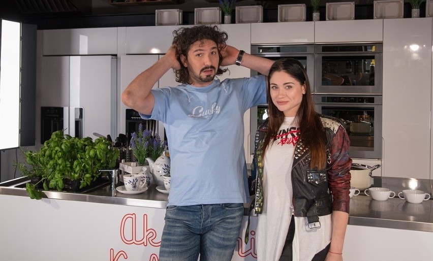 Nowy program kulinarny! Mariusz Kałamaga i Walerija Żurawlewa gotują z włoskim mistrzem kuchni