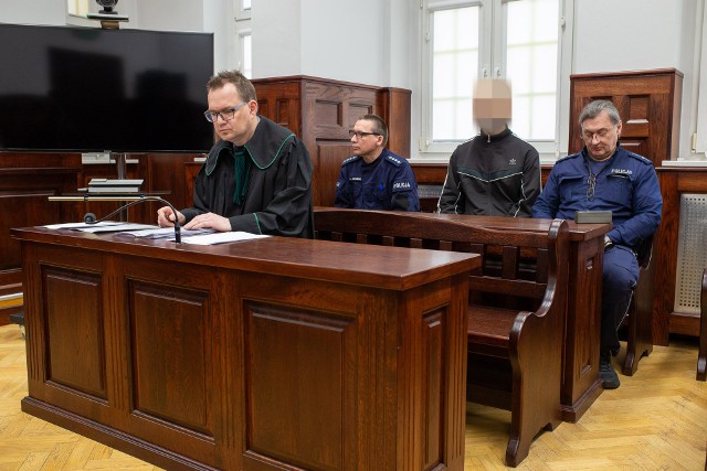 Rozprawa Adama W. w Sądzie Okręgowym w Słupsku