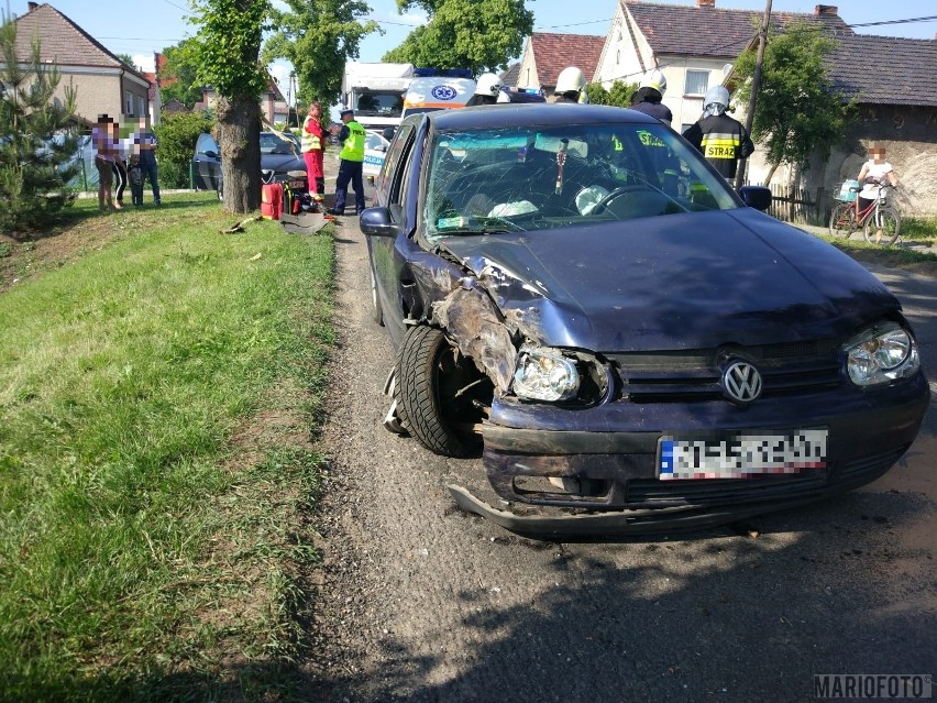 23-letnia kierująca volkswagenem golfem nie dostosowała...