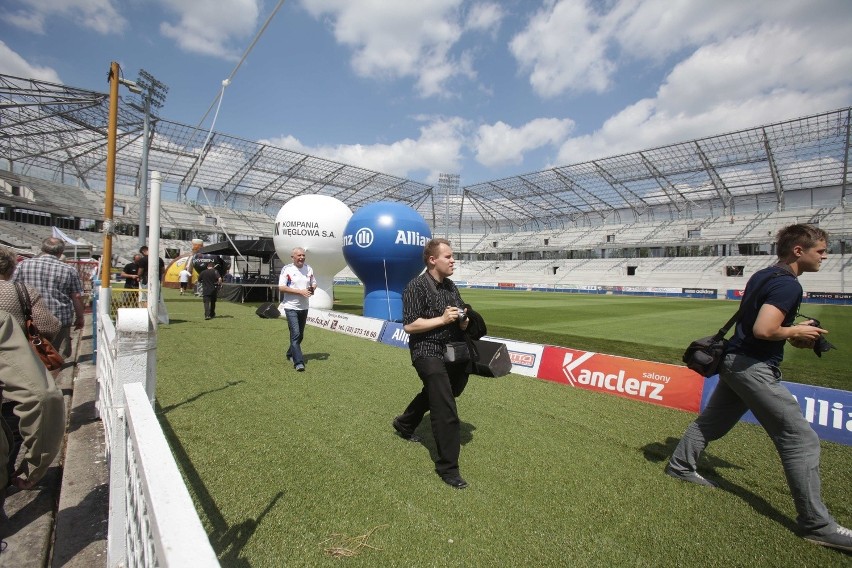 Zwiedzanie stadionu Górnika Zabrze