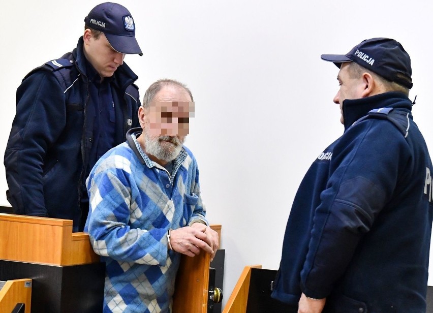 Zenon K. w czasie procesu przed sądem