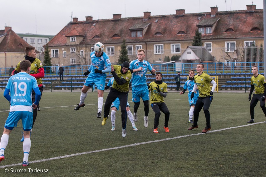 Sparing Błękitnych Stargard z Bałtykiem Koszalin [ZDJĘCIA]