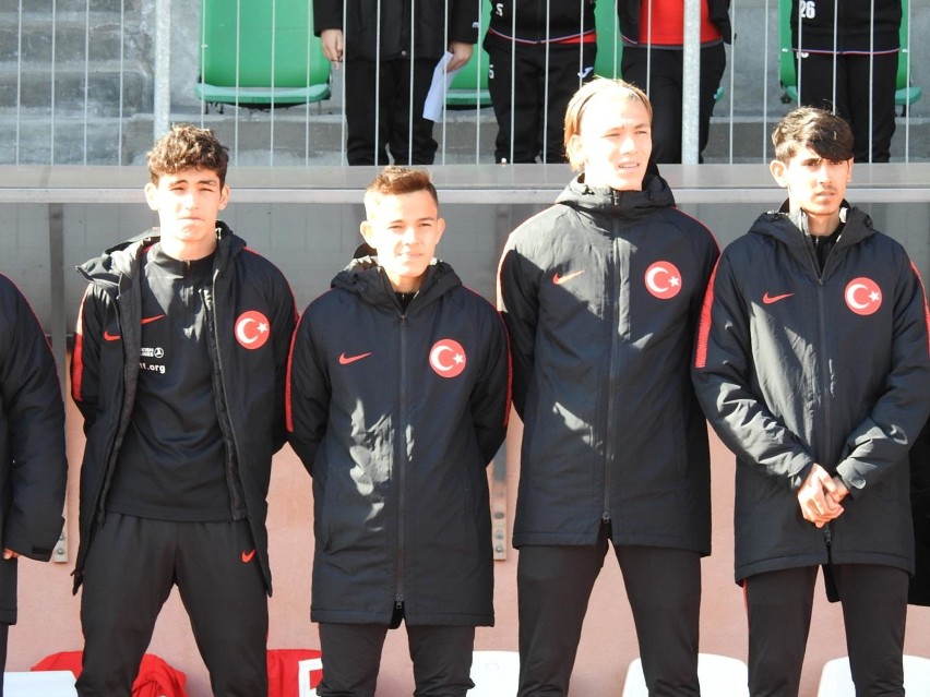 Mecz Polska - Turcja (U-16) na turnieju UEFA Development w...