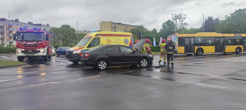 Do zderzenia dwóch pojazdów doszło w sobotę w godzinach...