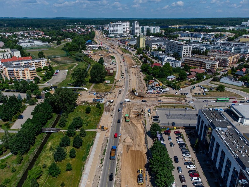 Na osiedlu Białostoczek trwają nie tylko prace drogowe, ale...