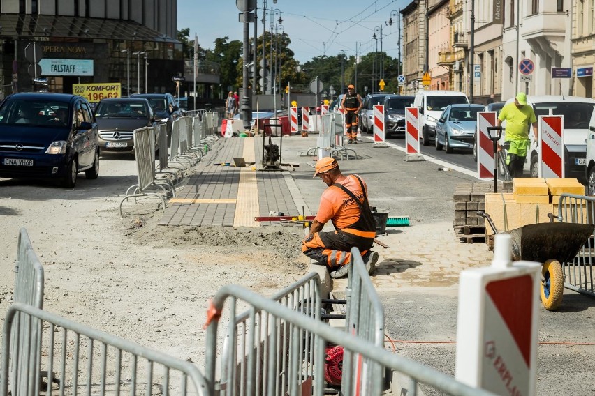 Budowa pierwszego przystanku wiedeńskiego przy placu...