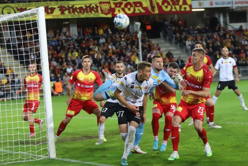 Fortuna 1 liga. Korona Kielce - Chrobry Głogów 3:2 w finale baraży! Jest awans do PKO BP Ekstraklasy! Wielkie emocje, zobacz zdjęcia!