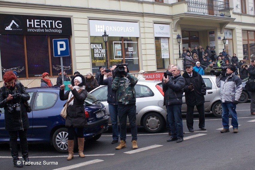 Stargard bez prezydenta. Ostatnie pożegnanie: msza w kolegiacie, kondukt żałobny, pogrzeb [zdjęcia]