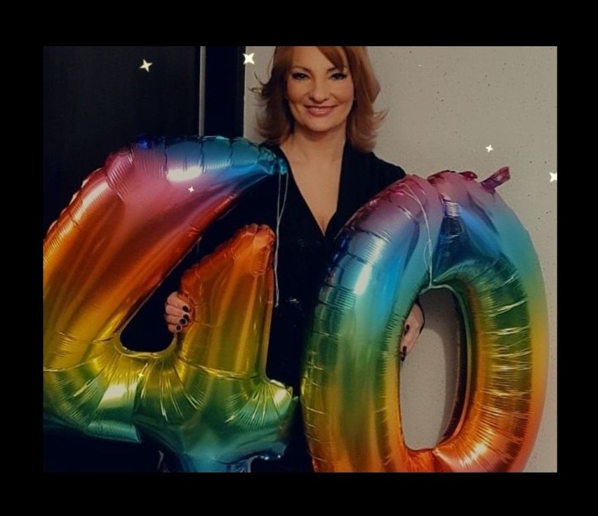 Burmistrz Stąporkowa Dorota Łukomska skończyła 40 lat. Ale działo się na imprezie! Było kolorowo 